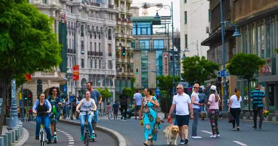 Gca Apart Victoriei Букурещ Екстериор снимка